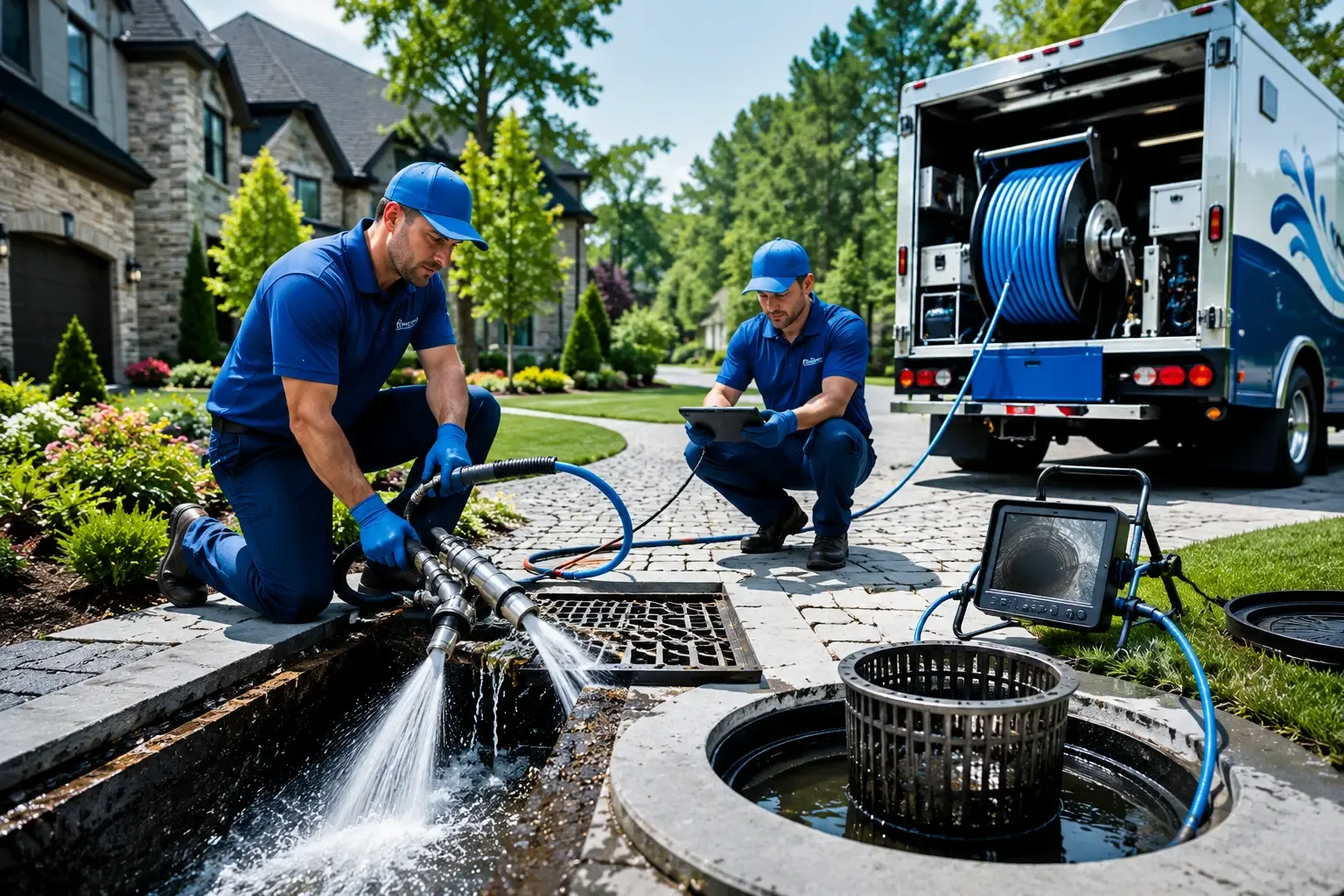 Local outdoor drain cleaning professionals in Bethel, CT